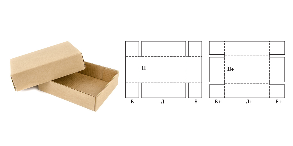 Размер коробки бумаги а3